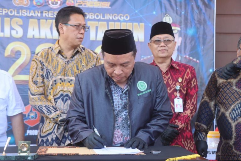 MUI Dukung Polres Probolinggo dalam Mewujudkan Kondusifitas