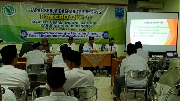 Komisi Infokom MUI Kabupaten Probolinggo Siapkan Pelatihan Jurnalistik