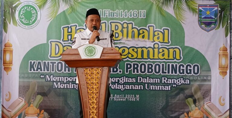 Halal Bihalal MUI Kabupaten Probolinggo, Berlangsung Ganyeng dan Penuh Pesan